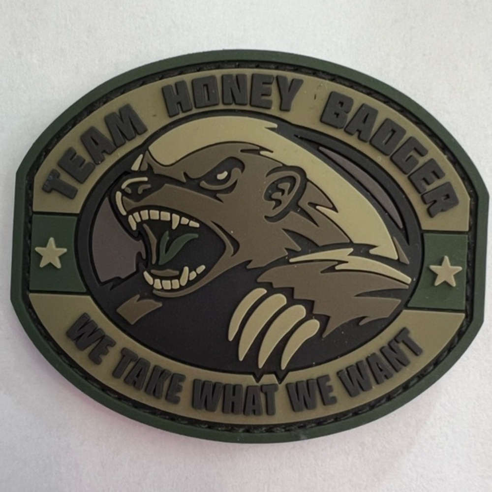 Team Honey Badger PVC Patch